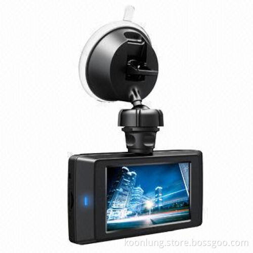 Vehicle Camera DVR, 1,080P Full HD Dashboard Camera for Car GPS, HDMI G-sensor